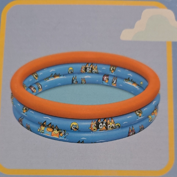 Licensed Bluey Inflatable Kiddie Pool - Picture 2 of 4